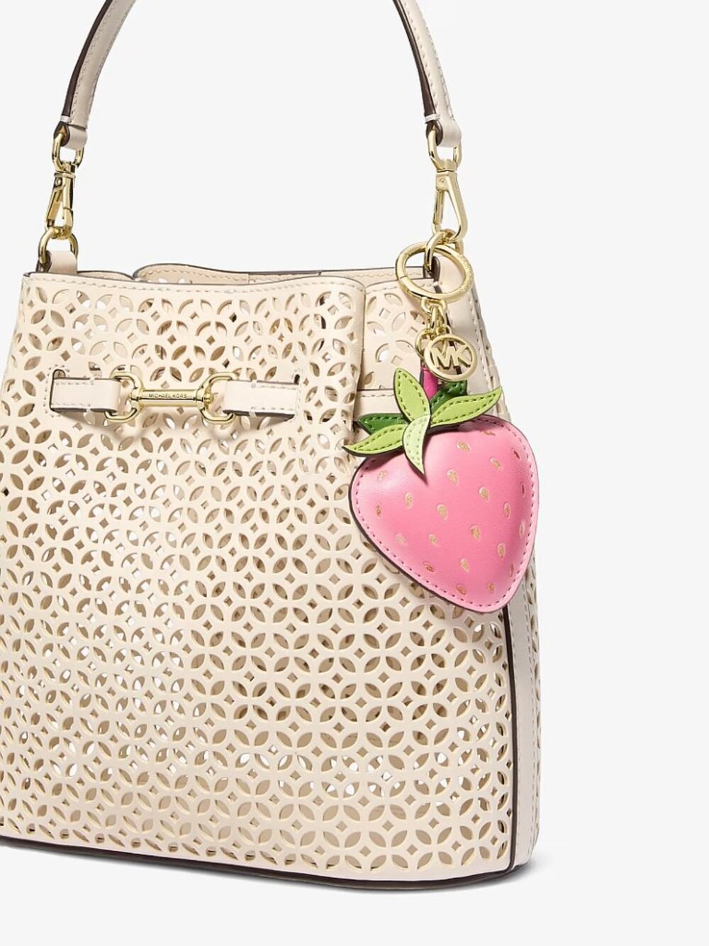 Michael Kors Strawberry Bag Charm - NWT - Picture 3 of 6